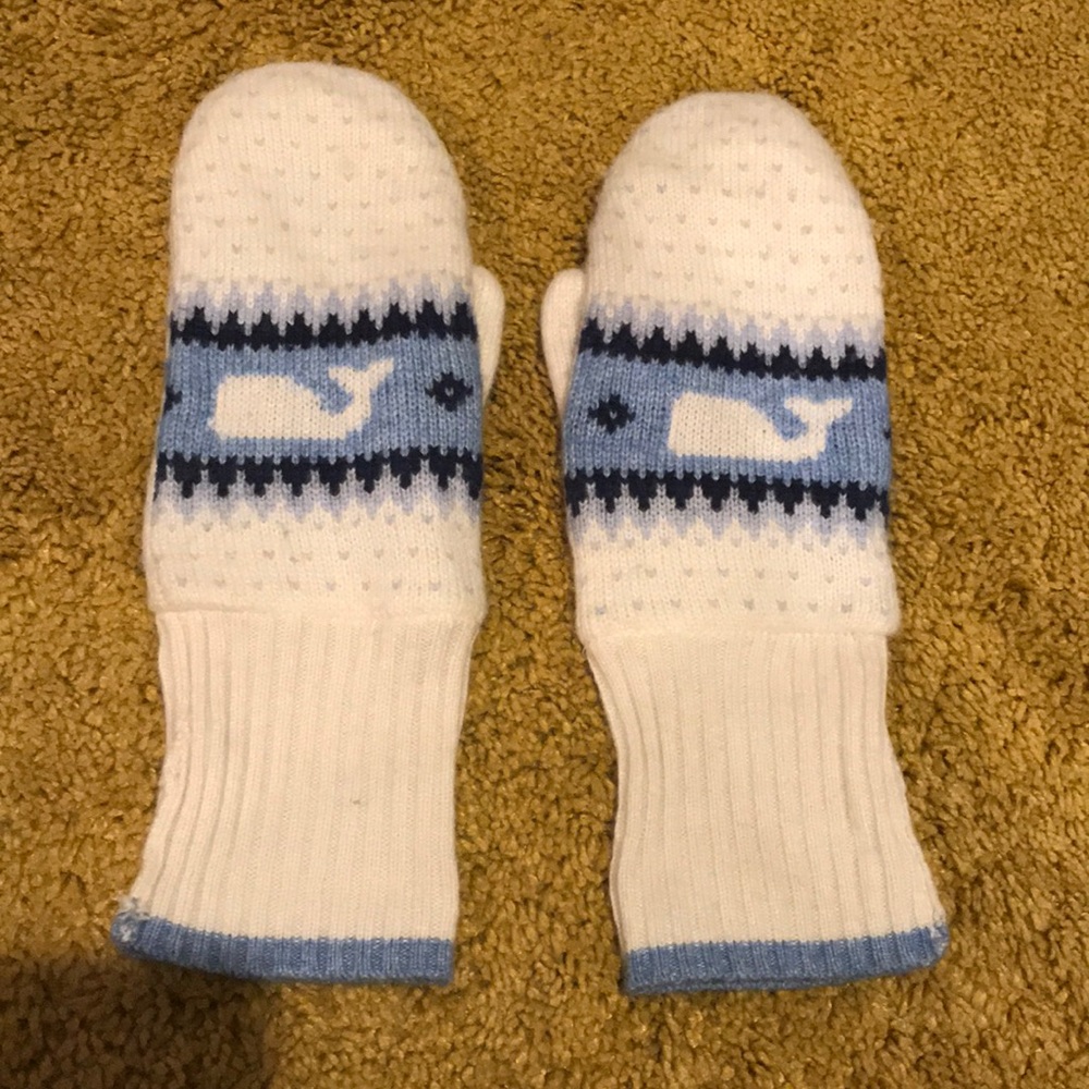 Vineyard Vines mittens and stickers